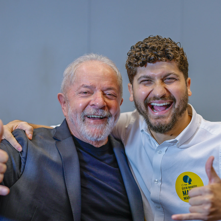 Lula ao lado de William Siri