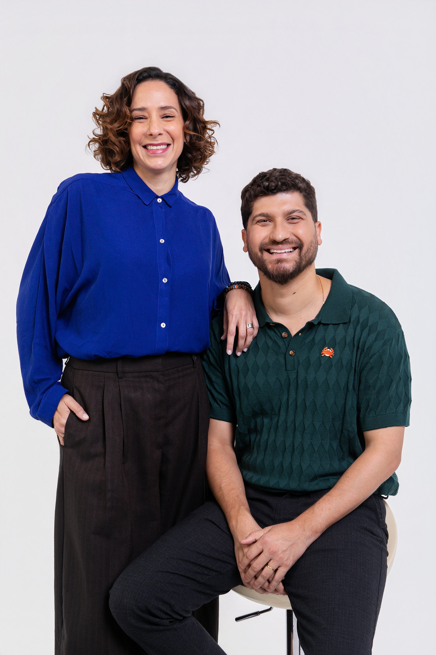 William Siri e Monica Benicio